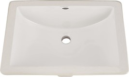 American Standard 0614000.020 Studio Ceramic Undermount Rectangular, White. - £183.81 GBP