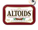 2x Tins Altoids Cinnamon Flavor Mints | 72 Mints Per Tin | Fast Shipping - $12.72