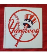 NEW YORK YANKEES STICKER New Old Stock Classic Logo Great Color FREE SHI... - $88.32 MXN