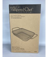 The Pampered Chef NEW In Orig Box BBQ Grill Basket #2707, Great for Veggies/Fish - $24.33