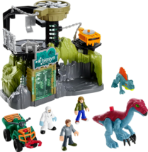 Imaginext Jurassic World Dinosaur Lab Playset with Owen Grady Fisher Price - £50.99 GBP