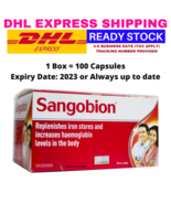 Sangobion Iron Supplement &amp; Help Increase Haemoglobin 100 Capsules Expir... - $735.49 MXN