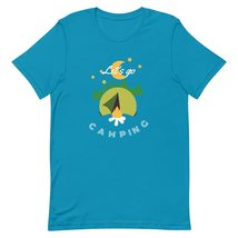 PersonalizedBee Let&#39;s Go Camping Short-Sleeve Unisex T-Shirt Camping Tee Shirts  - £17.15 GBP+