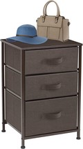 Introducing The Sorbus Nightstand With 3 Drawers - Bedside Furniture And Accent - £47.07 GBP