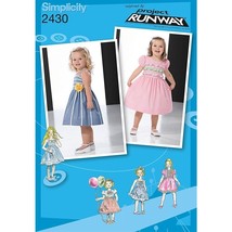 Simplicity Sewing Pattern 2430 Dress Toddler Size 1/2-3 - £7.08 GBP