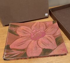 Vintage Papyrus Scrapbook Photo book Pink Flower Specialty Paper New Bla... - $41.82 CAD