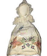 Faceless Amish Doll Pennsylvana Dutch Cotton Butterflies OOAK Handmade V... - $65.20 CAD