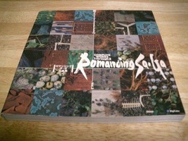 Romancing SaGa perfect illustration art book / PS, SNES, GB - £34.17 GBP