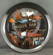Vintage Hoover Dam Nevada Decorative Plate Souvenir Vgc Rare 11.75 In. - £7.12 GBP
