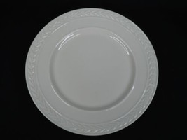 Lenox Fontaine White Dinner Plate - Laurel Leaf Rim - 10.5&quot; - $17.81