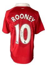Wayne Rooney Signé Manchester United Rouge Nike Grand Football Jersey Bas - £212.96 GBP