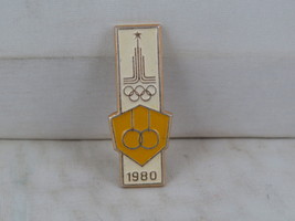 1980 Moscow Summer Olympics Pin - Gymnastics Event - Stamped Pin - $15.00