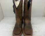 Smoky Mountain Men&#39;s Lando Cowboy Western Boots 4054 Brown Oil Size 9D - $123.49