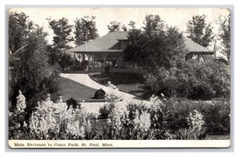 Main Entrance To Como Park St Paul Minnesota MN UNP DB Postcard N24 - $2.92