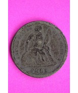 1891 O Seated Liberty Dime Exact Silver Coin Shown Low Grade Filler 77 - $19.20