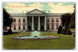 White House North Front Washington DC UNP DB Postcard S7 - £2.33 GBP