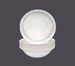 Six Johnson Brothers JB328 | Sovereign Minuet coupe cereal bowls. - $103.56