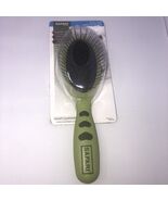 Safari Wire Pin Brush  Green Detangles, Undercoat Care For Large Dogs New - $10.51