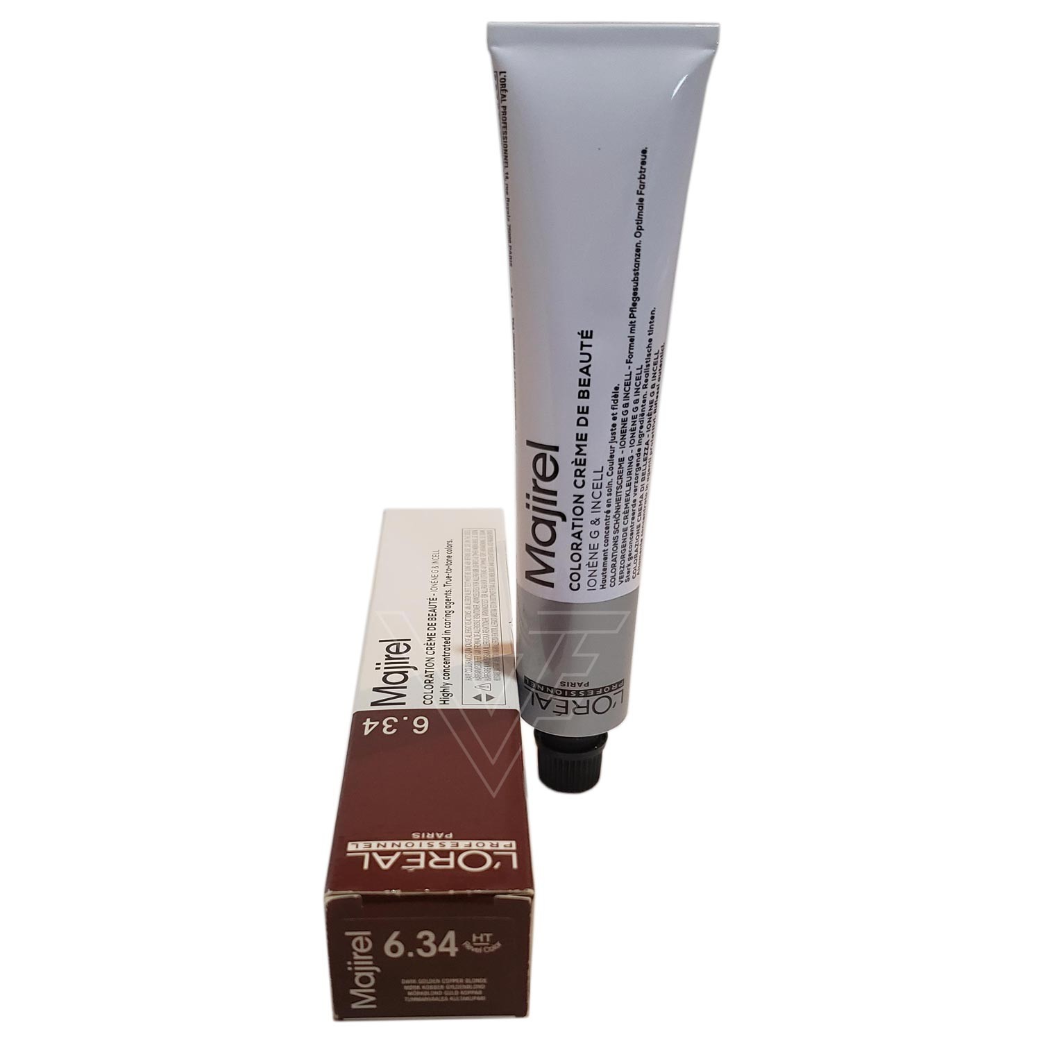 Loreal Majirel #6.34 Ionene G Incell Permanent Hair Color Originally-6.3... - $14.10