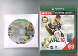 EA Sports NHL 15 Ultimate Edition Xbox One video Game Disc &amp; Case - $14.57