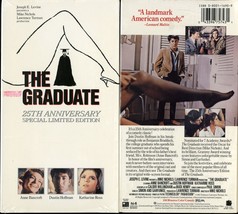 Graduate 25TH Anniversary Edition Vhs Katharine Ross New Line Video New - £7.93 GBP
