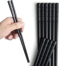Chopsticks, YFWOOD 5 Pairs Fiberglass Chopsticks - Reusable Japanese 9.4... - $7.92