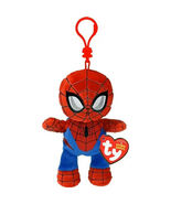 Ty Beanie Babies Mini Plush Spider-Man Backpack Clip - $11.85