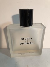 Bleu De Chanel Blue For Men 3.4oz Empty Bottle Display Only - £22.26 GBP
