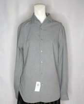 New The Men&#39;s Store Bloomingdales Chambray Light Grey Shirt Size S - MSR... - £19.13 GBP