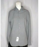 New The Men&#39;s Store Bloomingdales Chambray Light Grey Shirt Size S - MSR... - £19.47 GBP