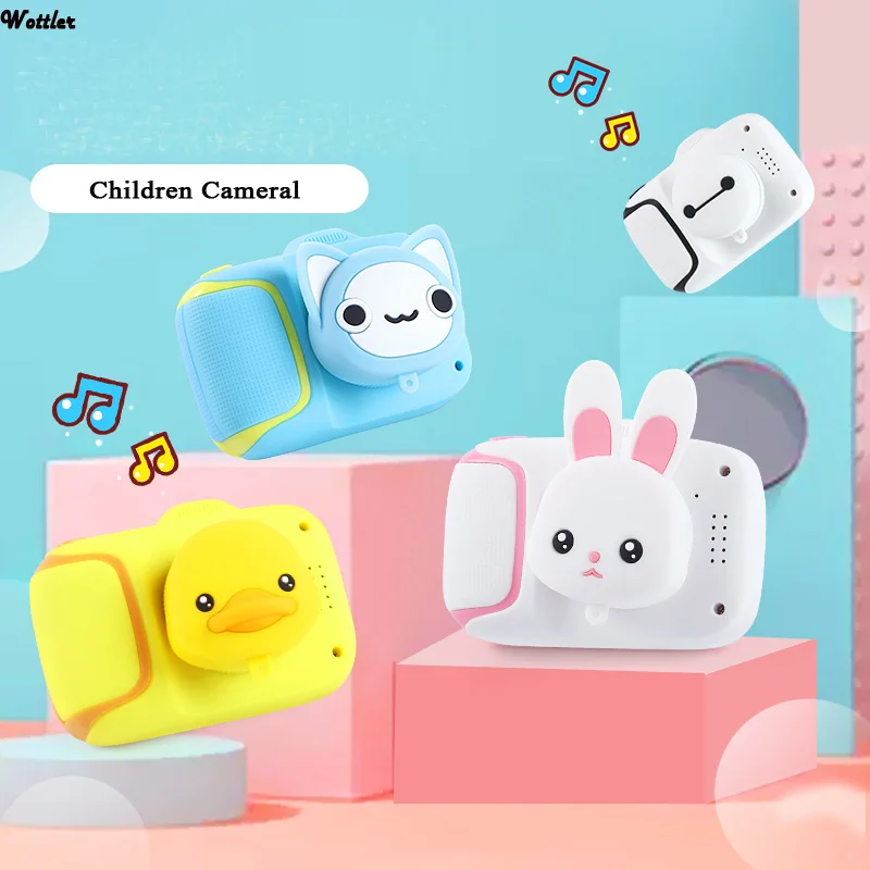 New Children&#39;s Music Digital Camera for Kids Toys 2 Inch HD Screen 1080P Video - £9.21 GBP+