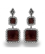 Designer Fashion Big Stone Earring - $39.95