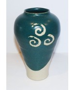 SLIDING ROCK IRISH STUDIO ART POTTERY ROB D&#39;EATH GALWAY IRELAND 6 5/8&quot; VASE - $59.30 CAD