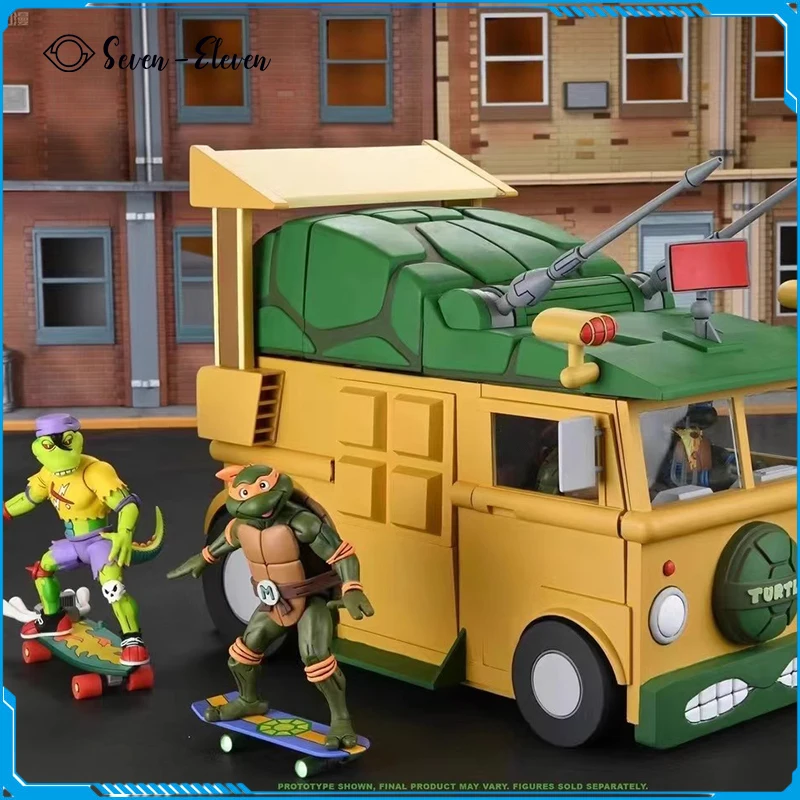 Neca Ninja Turtles Anime Figures Tmnt Ninja Turtles Chariot Super 7 Tank - £641.16 GBP+