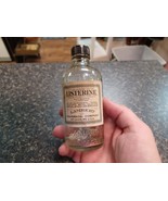 Vtg Embossed Listerine Glass Bottle 7oz Antiseptic Paper Label Lambert P... - $27.20 CAD