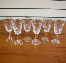 Waterford Lismore Crystal Sherry Glasses Set of 6 - £107.17 GBP