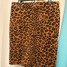 Talbot&#39;s Leopard Print Skirt - $24.75