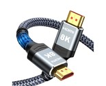 8K@60 Hdmi Cable 10Ft/3M, 48Gbps 2.1 High Speed Hdmi Braided Nylon 4K120... - $27.99