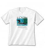 BIRD T shirt Advice From Nature Loon S M New NWT Cotton White Bird Duck - $376.85 MXN
