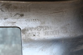 2007-2008 INFINITI G35 RIGHT PASSENGER REAR BUMPER MUDFLAP TRIM X2481 image 9
