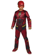 Rubie&#39;s Costume Boys Justice League Deluxe Flash Costume, Large, Multicolor - £95.87 GBP