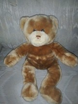 Build A Bear Workshop Brown Teddy Plush 16&quot; Age 3+ I Love You Talks Soun... - $25.73