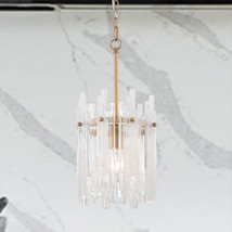 Westford 1 - Light Chandelier with Hand Blown Glass Accents - $55.99