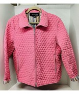 Weatherproof Garment Co Women&#39;s Jacket Coat Size XL Med Pink Quilted Nic... - £27.37 GBP