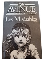 Vintage Playbill 5th Avenue Theatre Seattle 1991 Les Miserables - £10.78 GBP