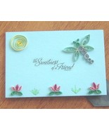 Handcrafted Paper Quill Plaque with Stand New  The Sweetness of a Friend - £15.97 GBP