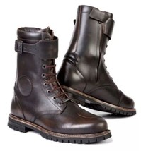 Men High Quality PU Leather British Fashion High Tube Boots Lace Up Round Head E - £64.47 GBP
