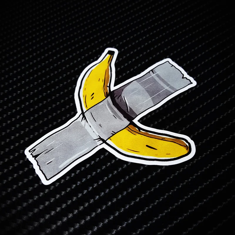 G111 Creative  -aid Banana Modified Car Reflective Car Stickers Motorcycle Trunk - £56.32 GBP