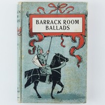 Barrack Room Ballads Book Rudyard Kipling Published Donohue Henneberry C... - £44.59 GBP