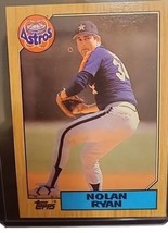1987 Topps Nolan Ryan #757 Baseball Card  Near Mint - £1.60 GBP